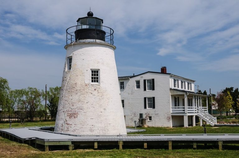 Piney Point Lighthouse and Museum Photo by Hugh Davies